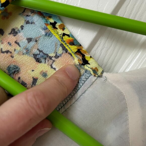 Talia dream in Daisy diamond dress, floral, LSPACE, yellow, Talia Dress Size s - Picture 11 of 13